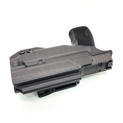 For the best Outside Waistband OWB Kydex Holster for the Sig Sauer P365-XMACRO with Streamlight TLR-8 Sub or TLR-8 G Sub, shop Four Brothers 4BROS Holsters.  