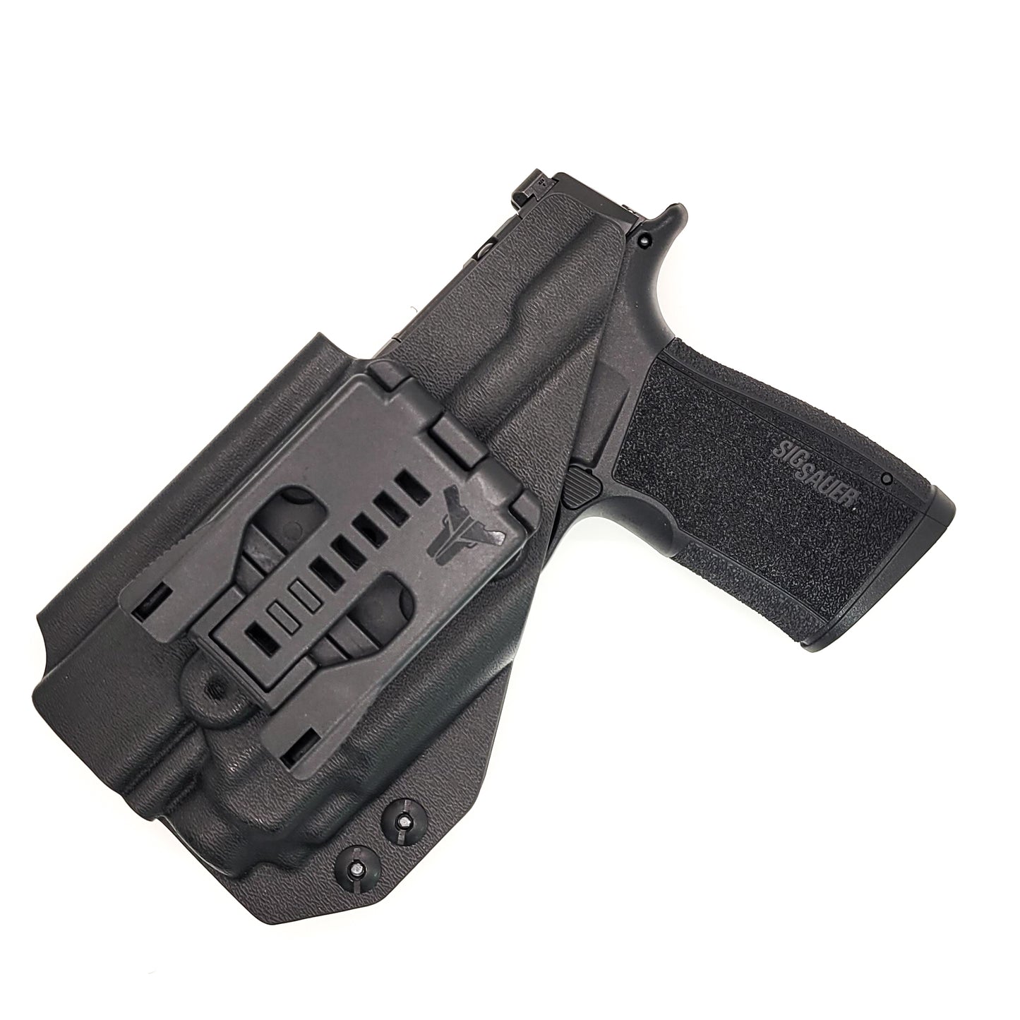 For the best Outside Waistband OWB Kydex Holster for the Sig Sauer P365-XMACRO with Streamlight TLR-8 Sub or TLR-8 G Sub, shop Four Brothers 4BROS Holsters.  
