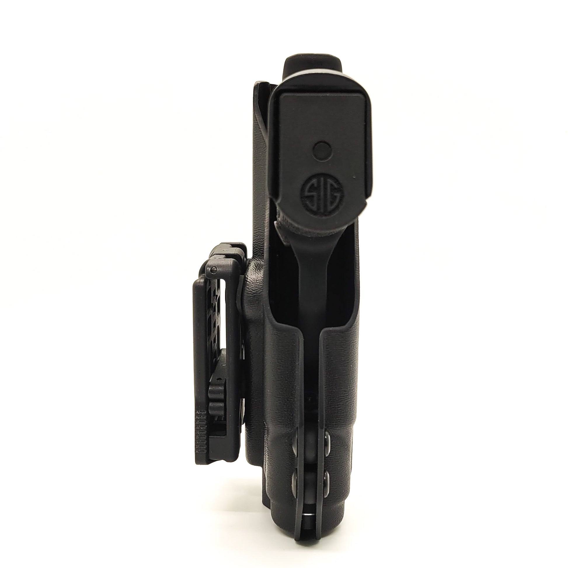 For the best OWB holster for the Sig Sauer P365 or P365XL pistol & Pro Ledge Tactical Application Rail & Streamlight TLR-7 Sub Shop Four Brothers Holsters.