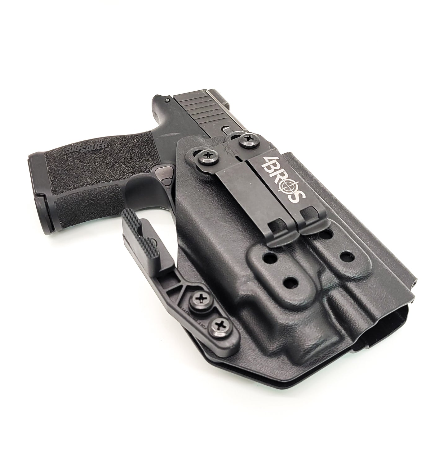 For the best Inside Waistband IWB AIWB Holster for the Sig Sauer P365 or P365XL 
& Streamlight TLR-8 Sub or TLR-8 G Sub shop Four Brothers 4BROS Holsters. 