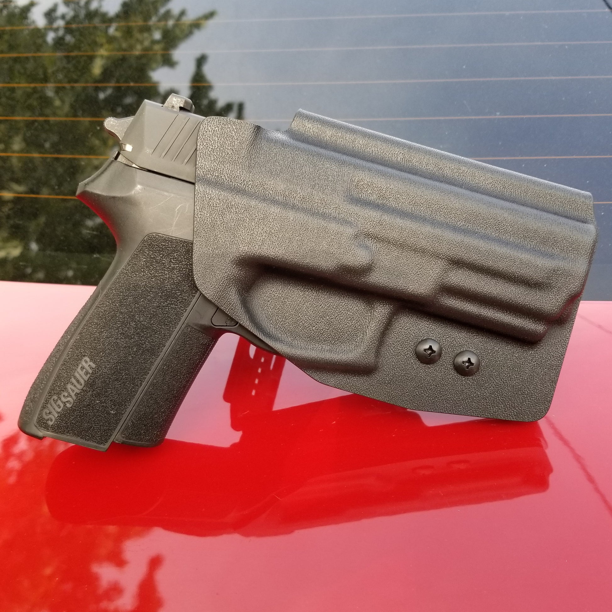 For the best OWB Outside Waistband Kydex holster made specifically for the Sig SP2022 shop Four Brothers 4BROS Holsters.  Our holsters are made in the USA.