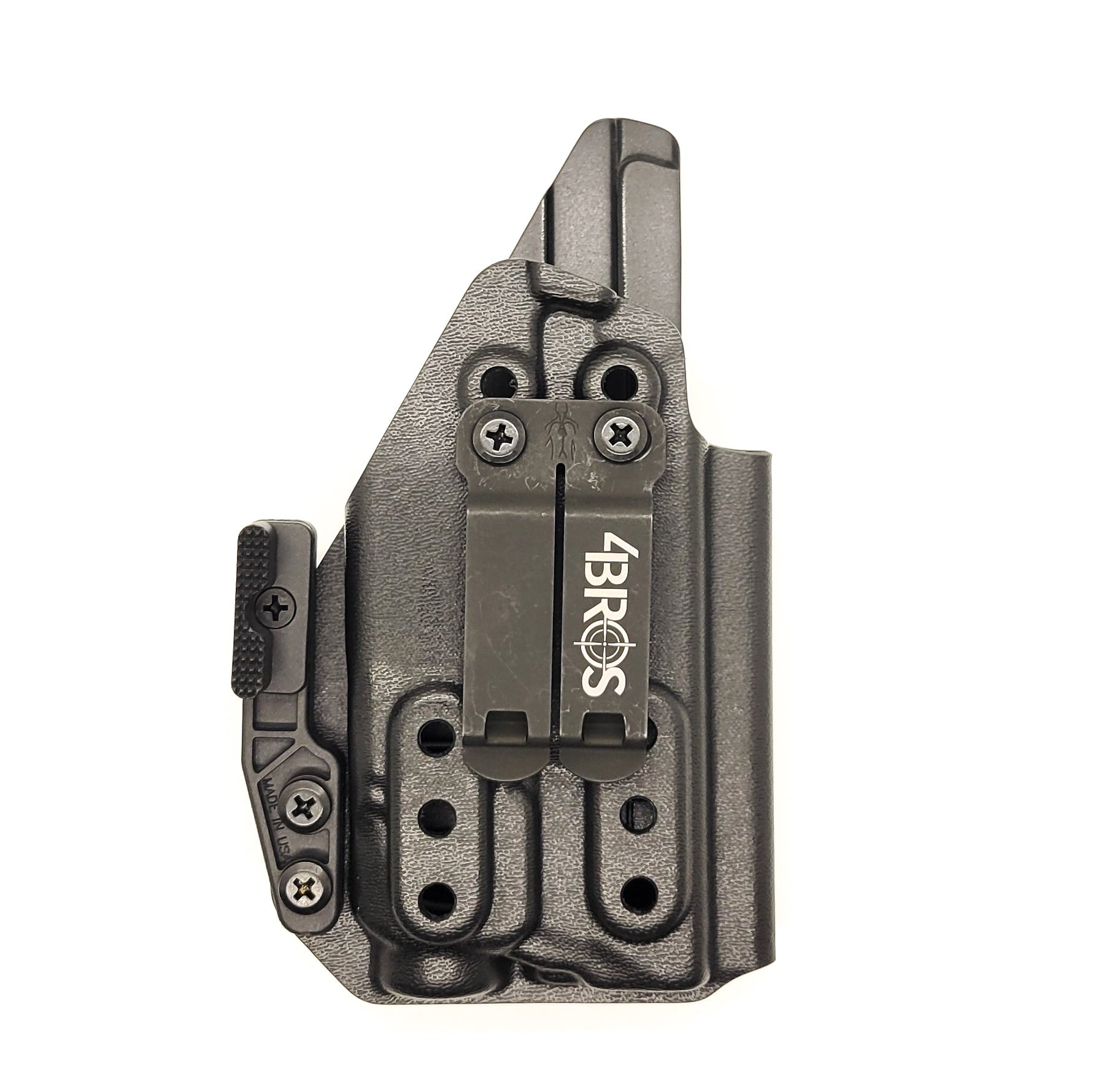 For the best Inside Waistband IWB AIWB Kydex holster for the Smith & Wesson EQUALIZER & Streamlight TLR-7 X or TLR-7 A, shop Four Brothers 4BROS holsters.