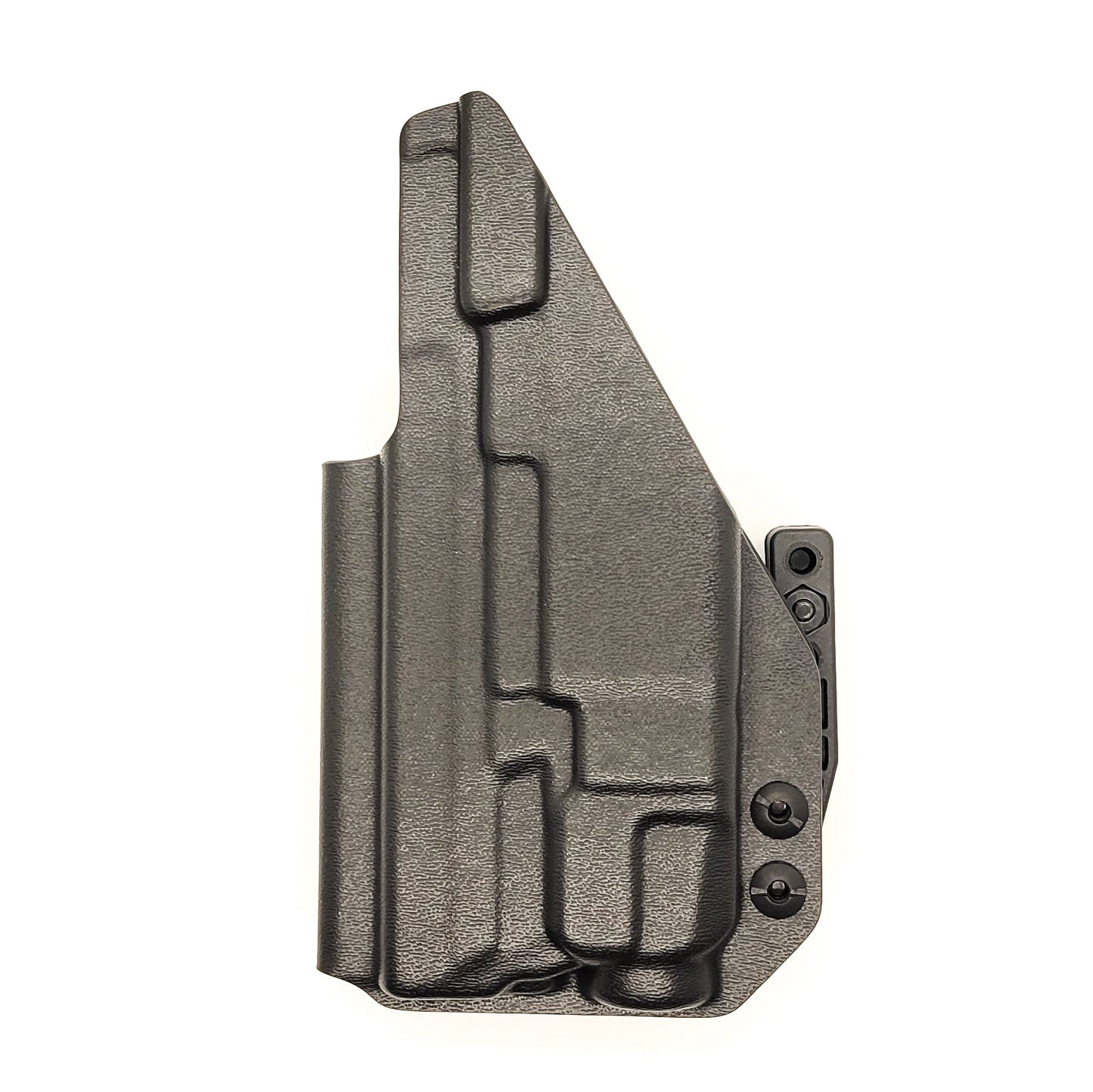 For the best Inside Waistband IWB AIWB Kydex holster for the Smith & Wesson EQUALIZER & Streamlight TLR-7 X or TLR-7 A, shop Four Brothers 4BROS holsters.
