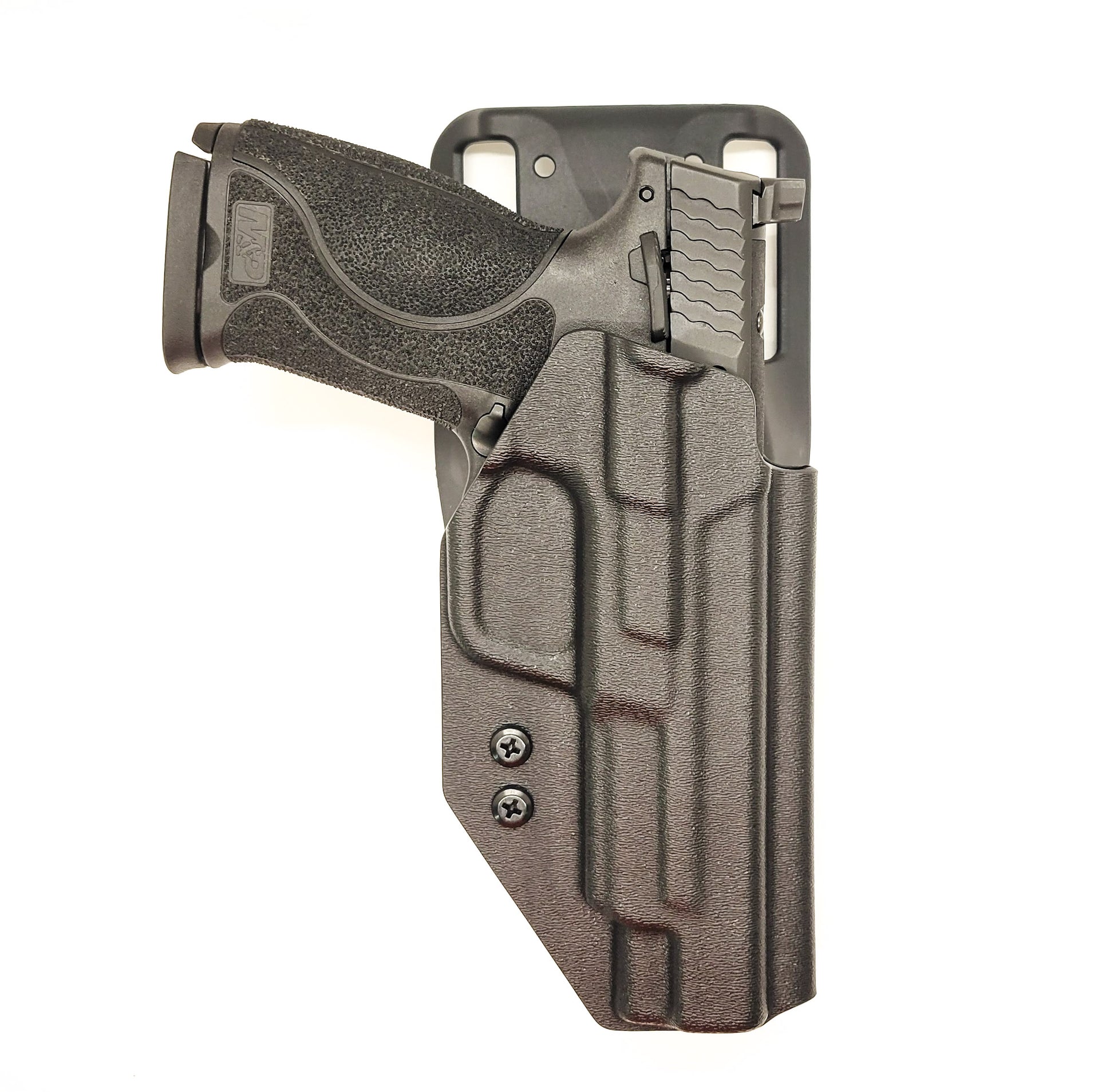 For the best OWB Smith and Wesson M&P 10MM M2.0 4" and 4.6" pistols with or without the thumb safety Duty & Competition Holster, shop Four Brothers Holsters. 