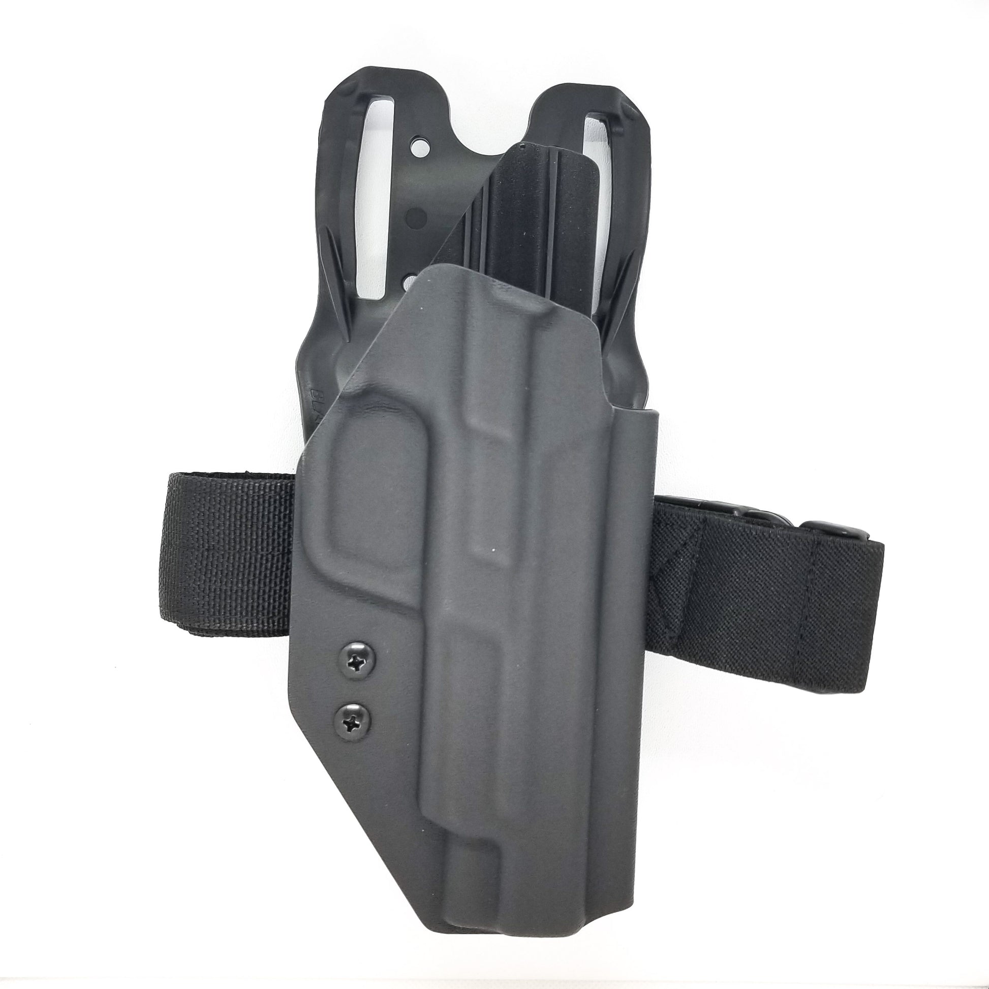 For the best Outside Waistband Smith and Wesson M&P 5” Duty & Competition Style Kydex Holster, shop Four Brothers 4BROS Holsters.  Proudly made in the USA.