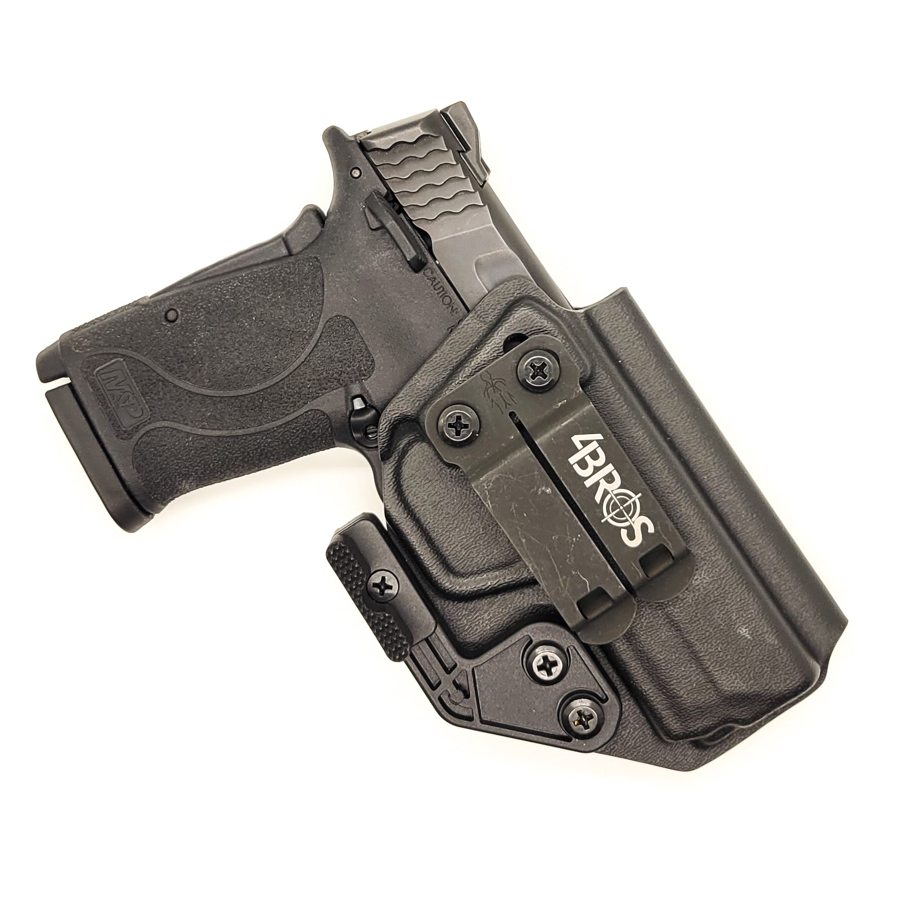 For best Inside Waistband IWB AIWB Kydex Holster for the Smith & Wesson M&P 9 Shield EZ handgun, shop Four Brothers 4BROS Holsters.  Proudly made in the USA.