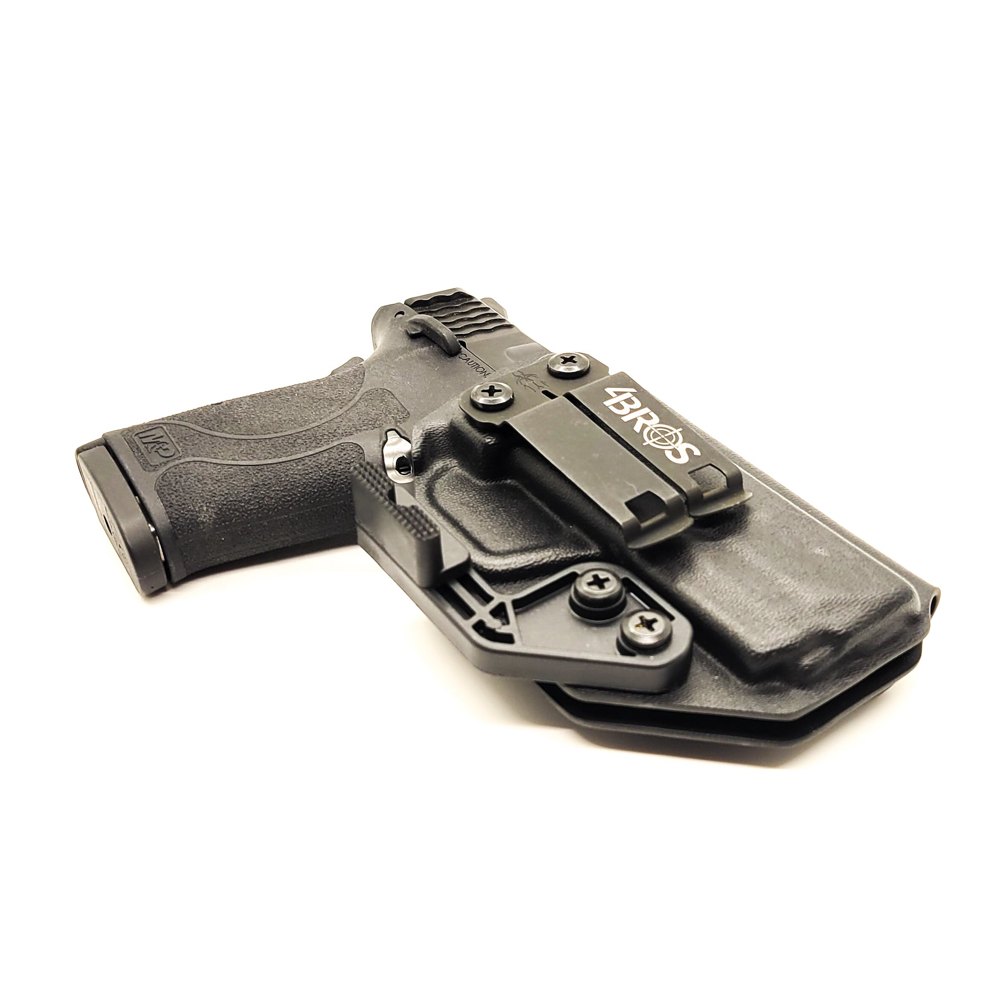 For best Inside Waistband IWB AIWB Kydex Holster for the Smith & Wesson M&P 9 Shield EZ handgun, shop Four Brothers 4BROS Holsters.  Proudly made in the USA.