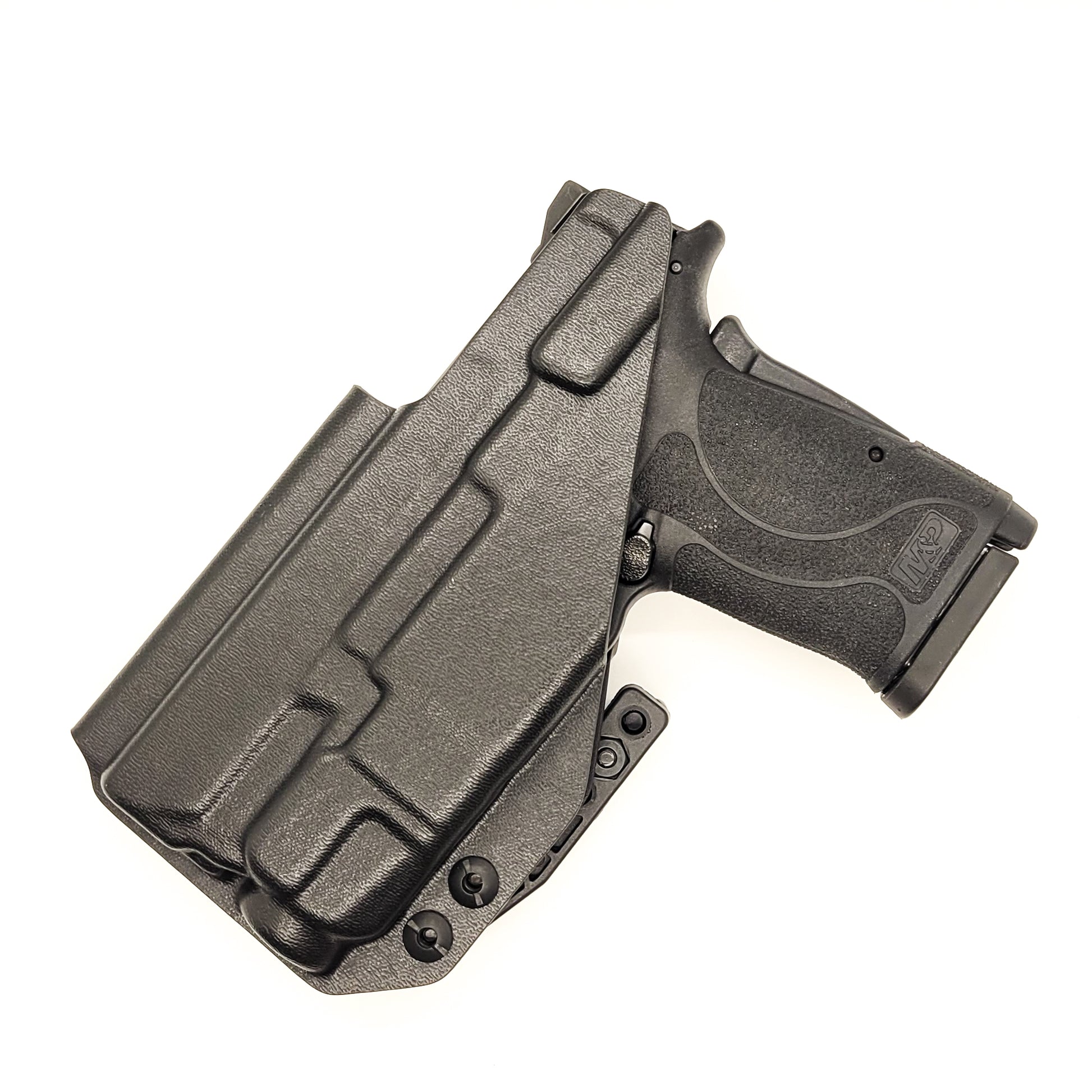 For the best Inside Waistband IWB holster for the Smith & Wesson M&P 9 Shield EZ with the Streamlight TLR-7 X or TLR-7 A, shop Four Brothers 4BROS holsters.