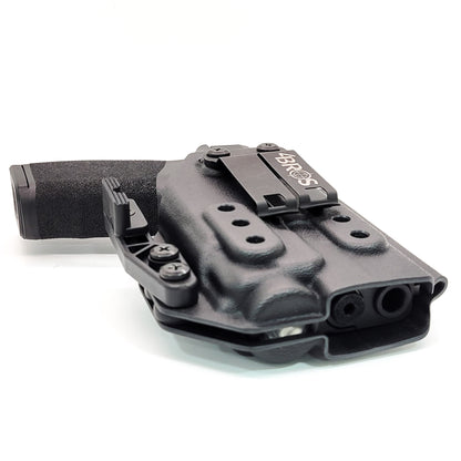 For the best IWB Kydex Inside Waistband Holster for the Springfield Hellcat Pro pistol with the Streamlight TLR-8 & TLR-8A light shop Four Brothers Holsters.